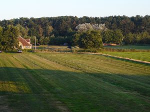 UItzicht vanuit de Perentuin